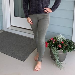 American Eagle Super-stretch Hi-rise Moto Jeggings